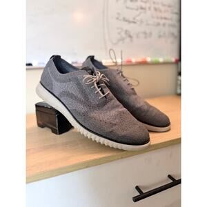 Cole Haan ØriginalGrand Stitchlite Oxford Men’s 12 Gray Knit Sneaker C27565